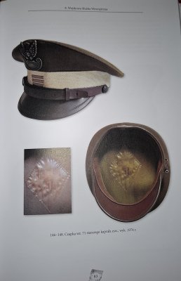 Nakrycia głowy organów ścigania Wojska Polskieg
