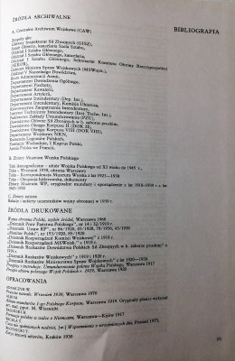 Polski Mundur Wojskowy 1918-1939