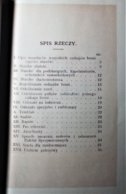 Przepisy i instrukcje umundurowanie polowe wojsk p