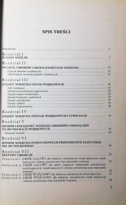 Przepisy ubiorcze żołnierzy Sił Zbrojnych Rzecz