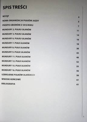 Broń i barwa ułanów Księstwa Warszawskiego w l