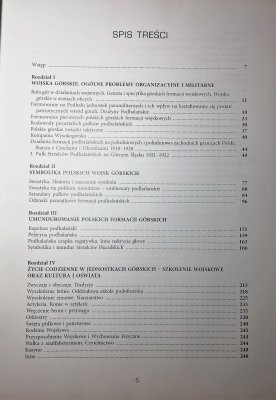 Wojska górskie II Rzeczypospolitej 1918-1939