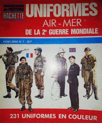 Uniformes Air-Mer se la 2e guerre mondiale