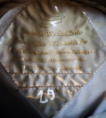 Zollwache Schirmmütze