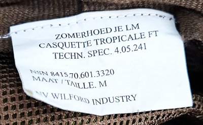 Zomerhoed casquette tropicale
