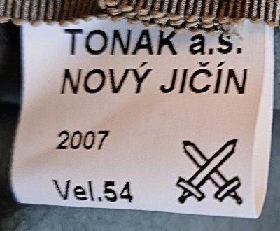 Klobouček vz. 97 vycházkový
