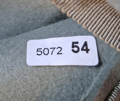 Klobouček vz. 97 vycházkový