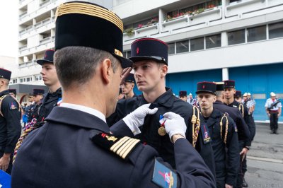 Sapeurs-pompiers kepi