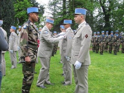 Sous-lieutenant Régiment du Matériel - kepi