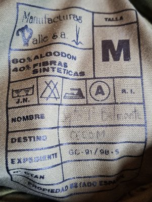 Gorra de Faena M-82 Mimetizada