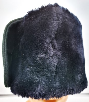 Winter fur cap astrakhan - czapka zimowa