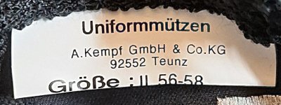 Bereitschaftspolizei Bayern basecap