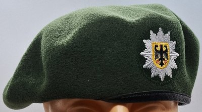 Bundesgrenzschutz BGS Barett