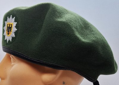 Bundesgrenzschutz BGS Barett