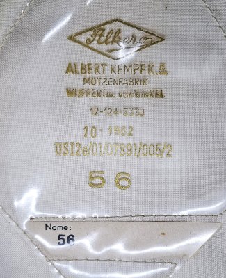 Marine Tellermütze Bundesmarine