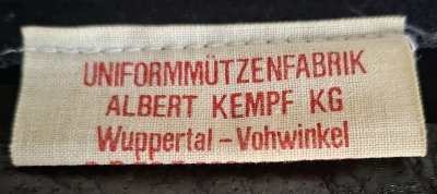 Marine Tellermütze Bundesmarine