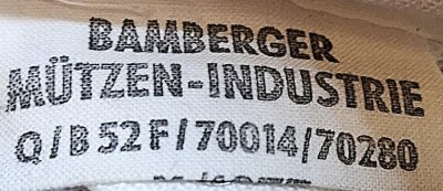 Tellermütze Marine Fregatte Lübeck