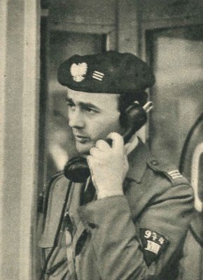 Beret MO - Milicja Obywatelska - ORMO wz. 0435(?)