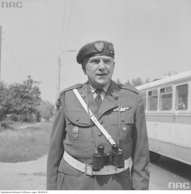 Beret MO - Milicja Obywatelska - ORMO wz. 0435(?)