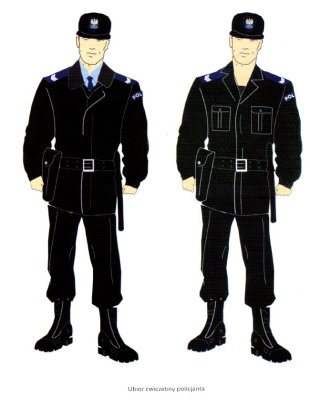 Czapka ćwiczebna policji wz. 1997