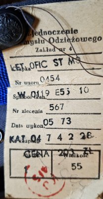 Czapka tropik MO starszy oficer 0454