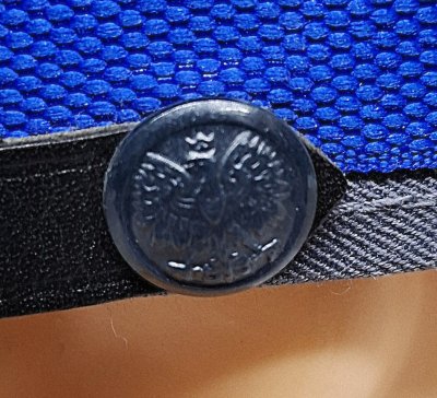 Czapka garnizonowa Policja - nadkomisarz