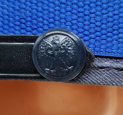 Czapka garnizonowa Policja - podkomisarz 