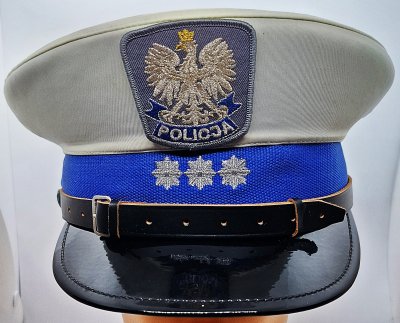 Czapka garnizonowa Policja - starszy aspirant