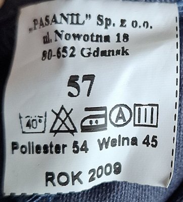 Czapka służbowa policji wz. 1997