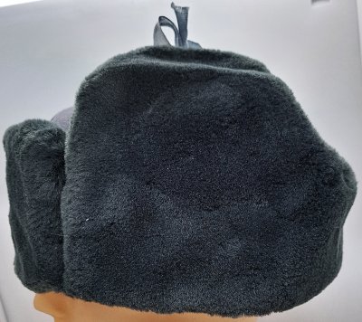 Czapka zimowa futrzana Policja