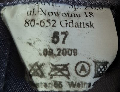 Czapka zimowa z daszkiem wz. 1997