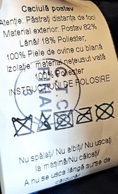 Poliția Penitenciară caciulă blana