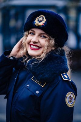 Poliția Penitenciară caciulă blana