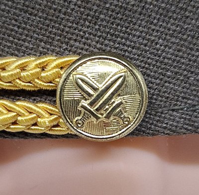 Dôstojnícka čiapka vz. 62 Slovenská armáda