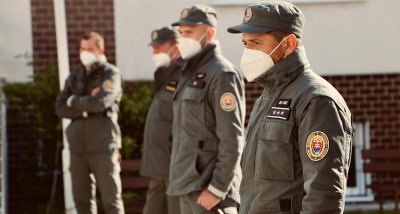 Služobná rovnošata cvičná čiapka ZVJS