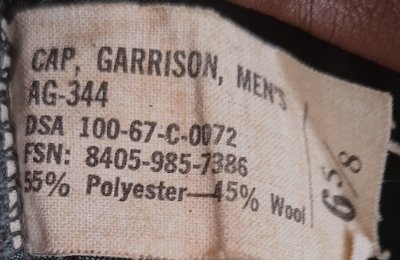 NCO garrison cap service uniform Class A