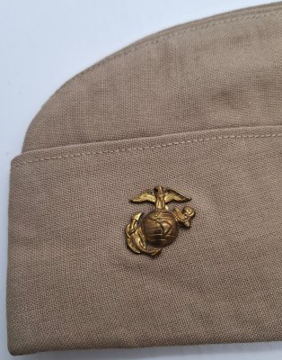 Summer Service Uniform USMC garrison cap
