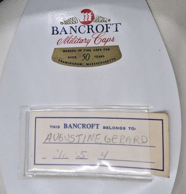 US Navy enlisted man’s visor cap
