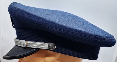 USAF Ceremonial Dress Blue uniform cap