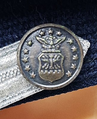 USAF Ceremonial Dress Blue uniform cap