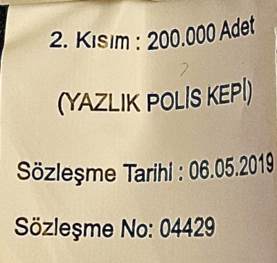 Emniyet Genel Müdürlüğü - EGM - polis kepi