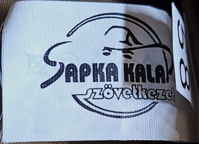 Köznapi sapka tiszti 2001M