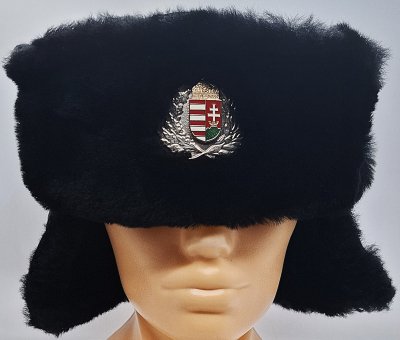 Téli sapka rendőrség