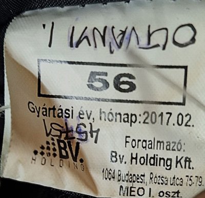 Téli sapka rendőrség