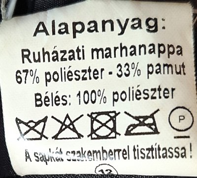 Téli sapka rendőrség