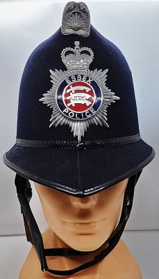 Essex Police coxcomb helmet