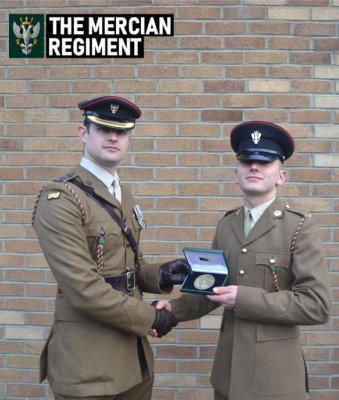 Mercian Regiment Dress Peaked Cap