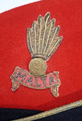 Royal Malta Artillery side cap