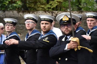 Royal Marine cap HMS Ocean