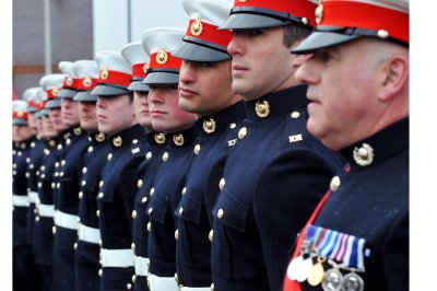 Royal Marines service cap